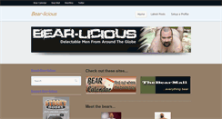 Desktop Screenshot of bear-licious.com